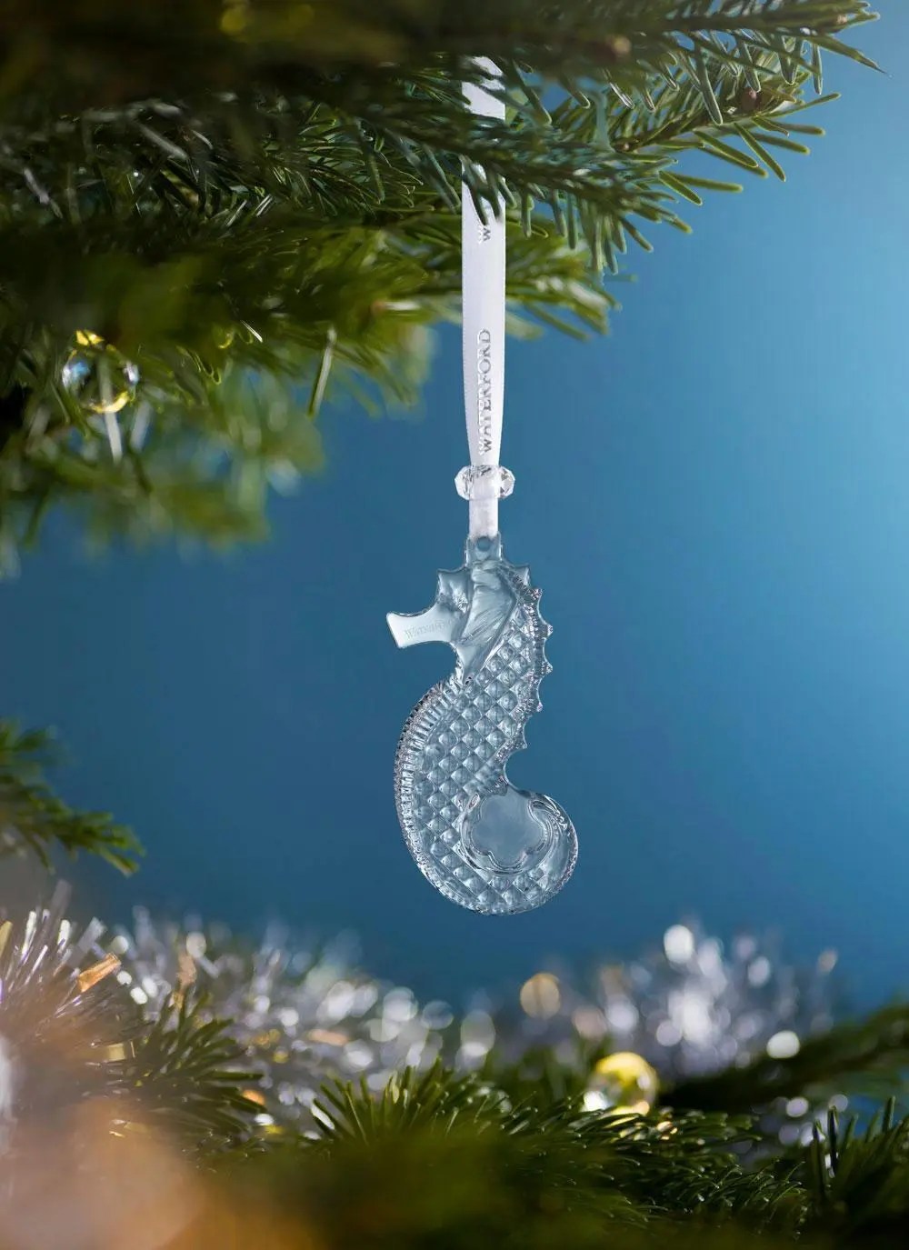 Waterford Crystal Seahorse Ornament 2020 Blarney